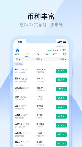 安银AEX交易所 3.36.4 安卓版3