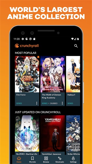 crunchyroll免费版 3.37.2 安卓版4