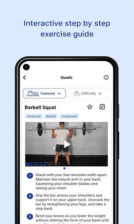 MuscleWiki健身软件 2.2.11 安卓版3