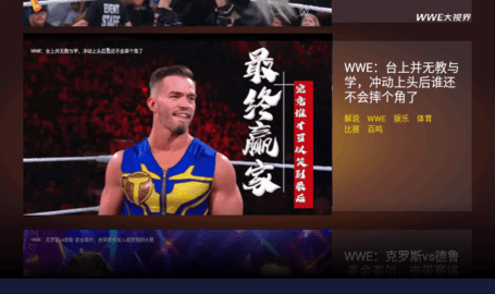 wwe大视界电视版 2.4.996 盒子版1